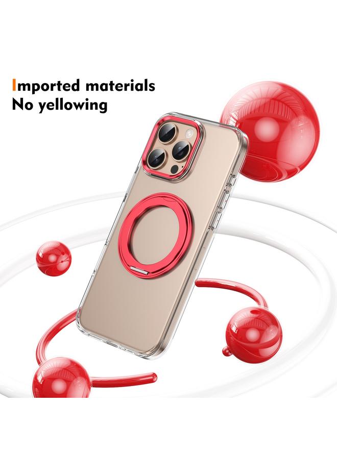 اس-توب جراب لهاتف iPhone 16 Pro مزود بحلقة دوارة مثلجة مزودة بخاصية MagSafe للكمبيوتر الشخصي - Image 2