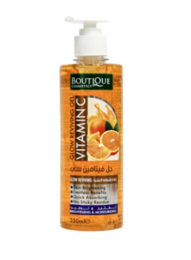BOUTIQUE Vitamin C Glow Reviving Gel Orange 350ml - Image 1