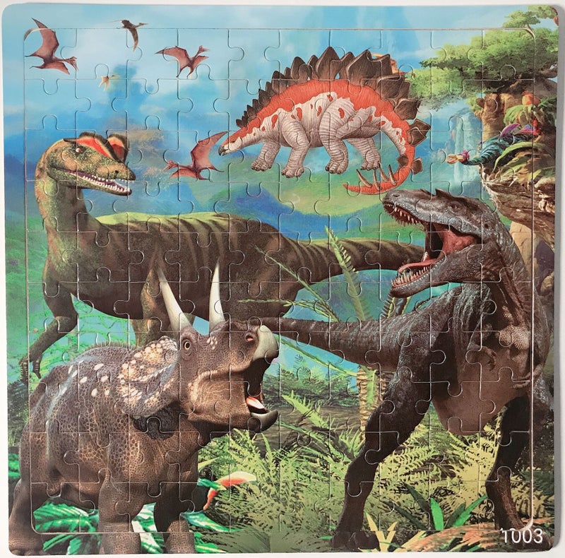 Factory 100 Pieces Of Wooden Puzzle Puzzle Children'S Early Education Educational Toys Selling - Image 1