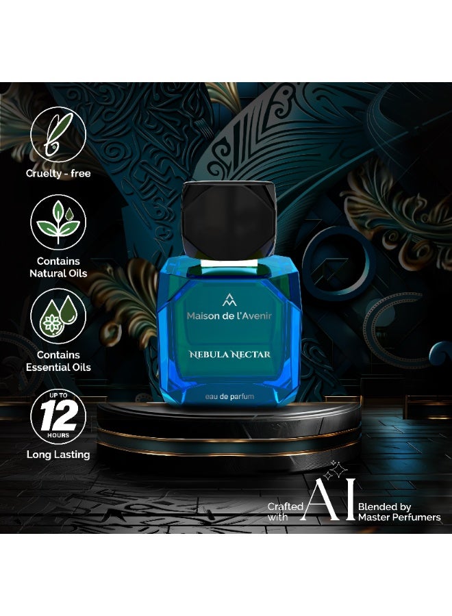 Maison de l'Avenir Nebula Nectar  EDP- Long Lasting Unisex Perfume 100ml - Image 3