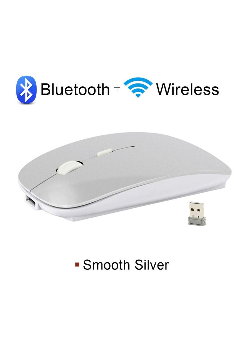AROAQ - Wireless Mouse, Ergonomic PC Mouse with USB Receiver for Computer, Laptop, Desktop, Silent Click, Comfortable Ergo Mouse, 15M Wireless Connection, Ultra-fast Scroll - Image 1