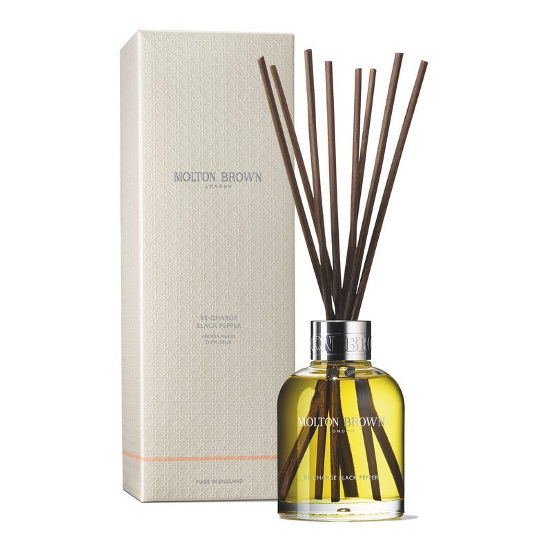 MOLTON BROWN Re-Charge Black Pepper Aroma Reeds 150ml - Image 1