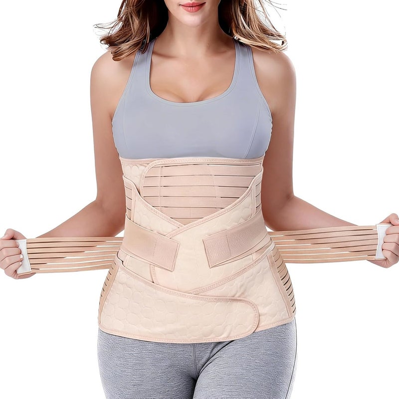 3-in-1 Postpartum Belly Support Recovery Belt - Women's Postnatal Waist  Trimmer - Image 1