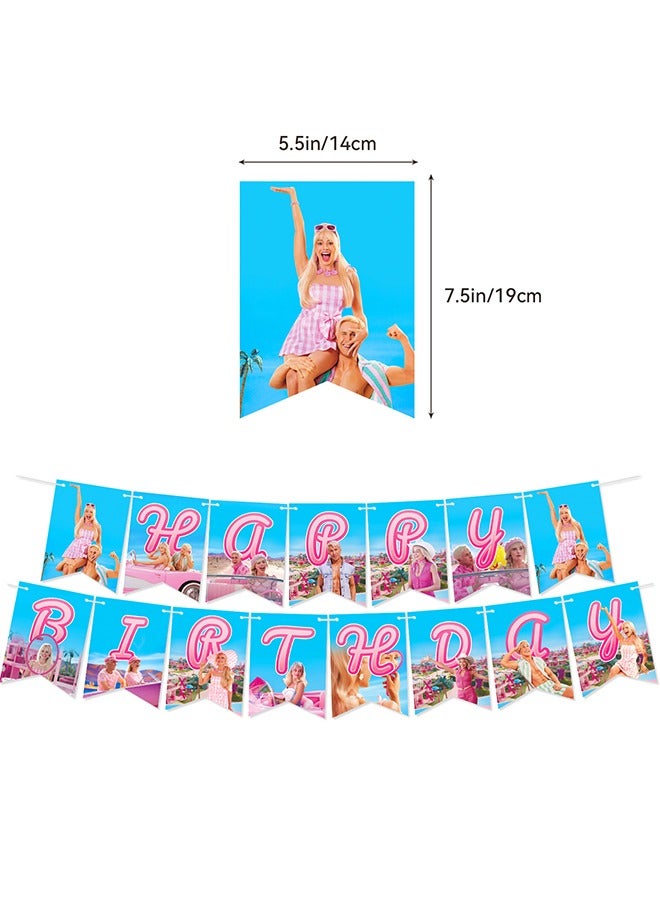 Ocean ديكور مشهد حفلة عيد الميلاد بموضوع الفيلم من باربي، اخلق جو احتفالي حالم - Image 2