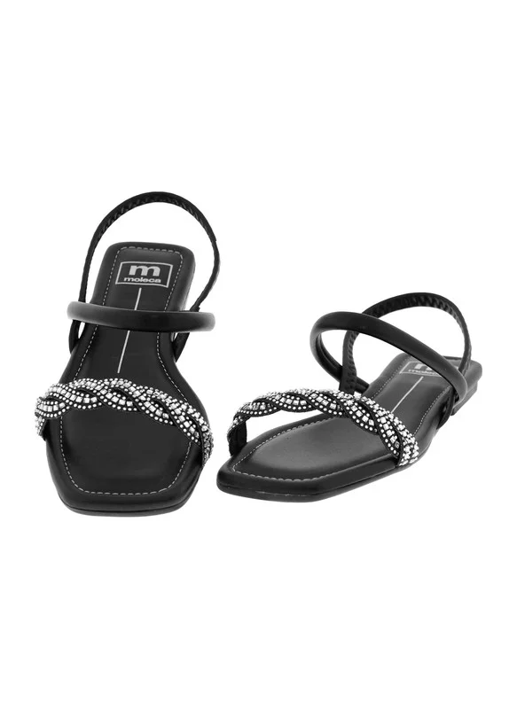 MOLECA Sandals for Women with Back Strap – Stylish & Supportive sling Back Ladies Sandals