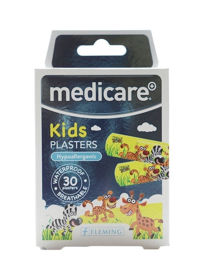 Waterproof Plasters For Kids, 30 Pcs