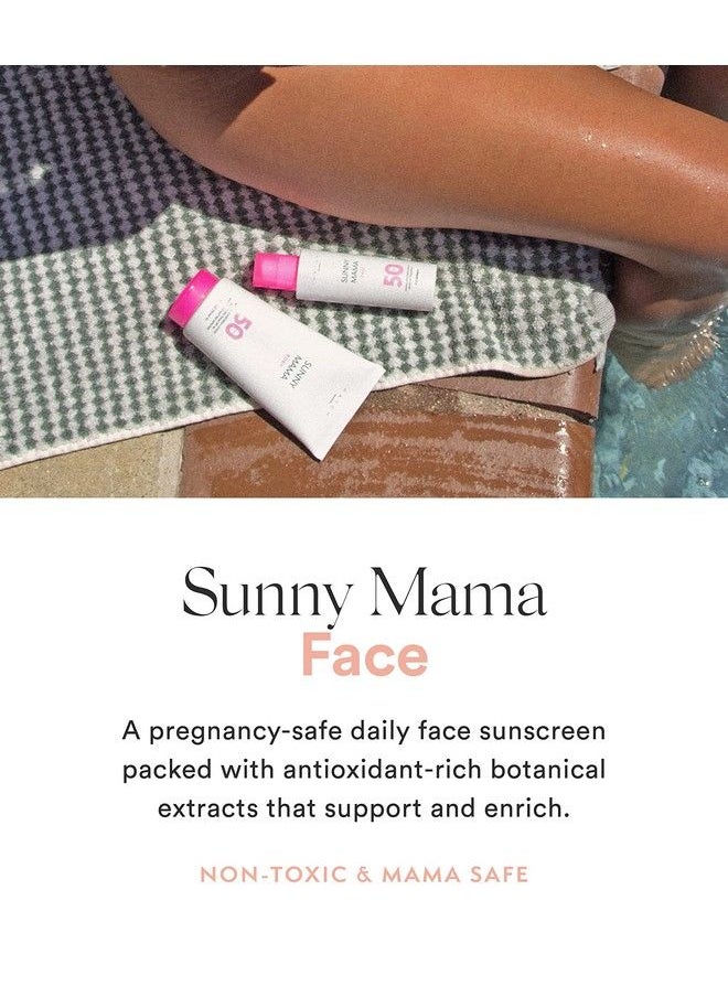 Hatch - Collection | Sunny Mama Face Sunscreen | Mineral Sunscreen Broad Spectrum Spf 50 Pregnancy Safe Spf For Face - Image 1