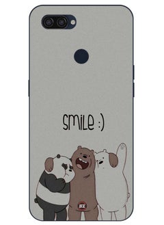 Service Zone Protective Printed Mobile Cover Panda With Smile For Oppo A12 2020 