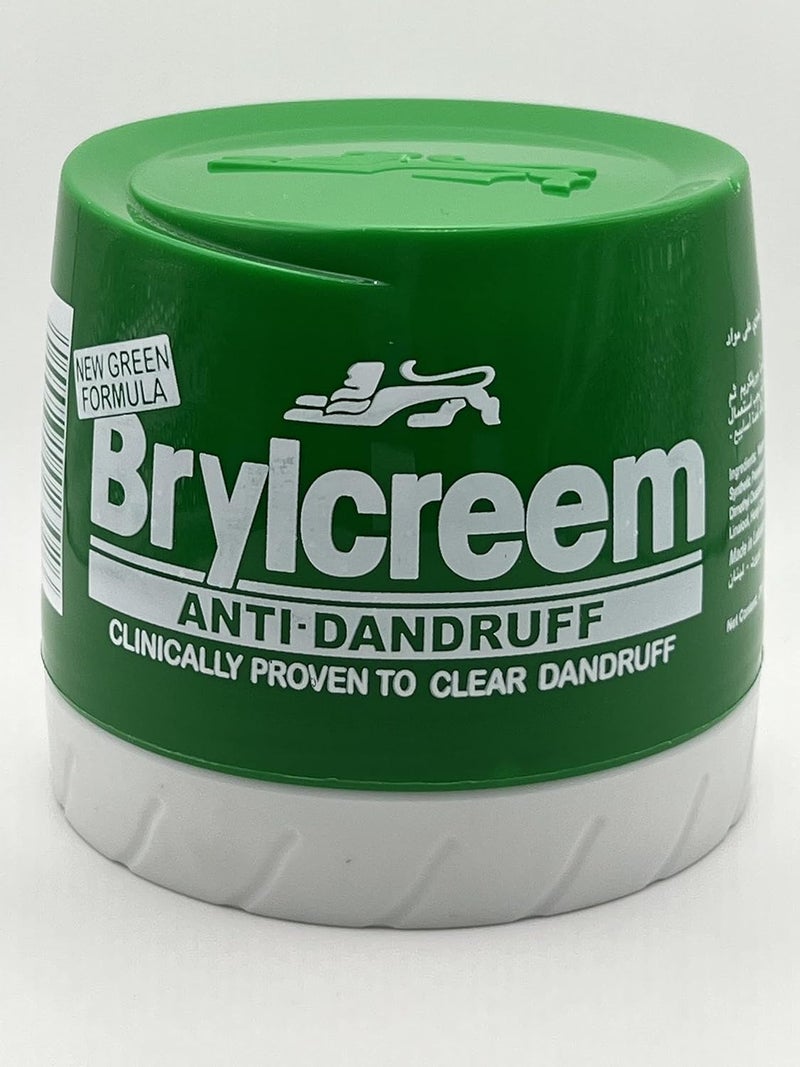 Brylcreem Anti-Dandruff Cream 210ml - New Green Formula - Image 1