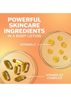 Olay Body Lotion for Women, Brightening with Vitamin C Serum, Visibly Bright & Radiant Skin, 24hr Moisture & Hydration, Fast Absorbing Formula, Vitamin B3 Complex, For All Skin Types, 17 fl oz  - Image 4