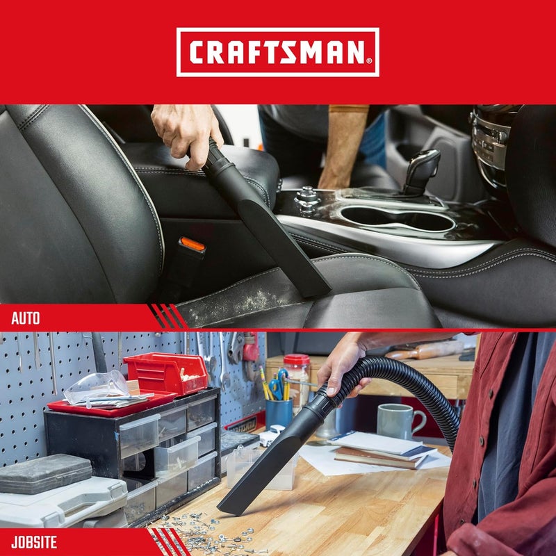 كرافتس مان أداة للتنظيف في الشقوق من CRAFTSMAN، رقم المنتج: CMXZVBE38680، بقطر 1-7/8 بوصة، ملائمة لأجهزة الشفط الرطبة والجافة المستخدمة في المحلات التجارية - Image 3