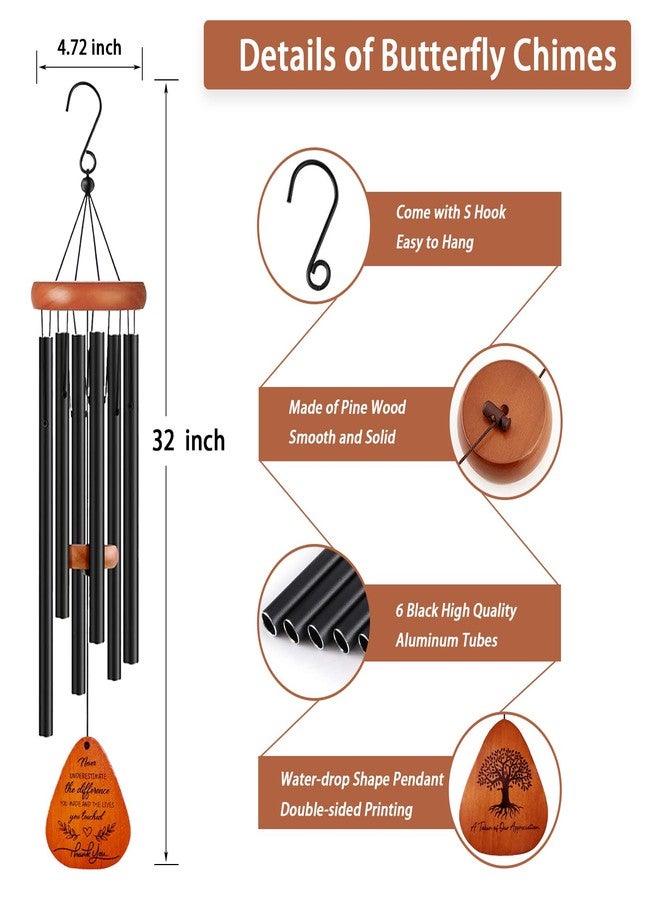 VENBEEL Thank You Gifts for Women Men, Thank You Wind Chimes Gifts, Appreciation Gift for Coworkers, Teacher, Boss, Nurse, Employee, Friend, Office, Pastor - Image 5