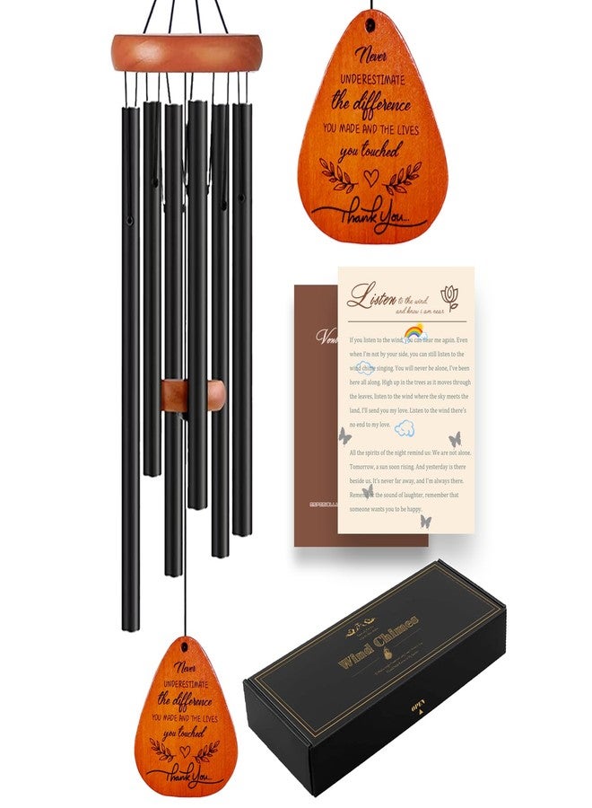 VENBEEL Thank You Gifts for Women Men, Thank You Wind Chimes Gifts, Appreciation Gift for Coworkers, Teacher, Boss, Nurse, Employee, Friend, Office, Pastor - Image 1