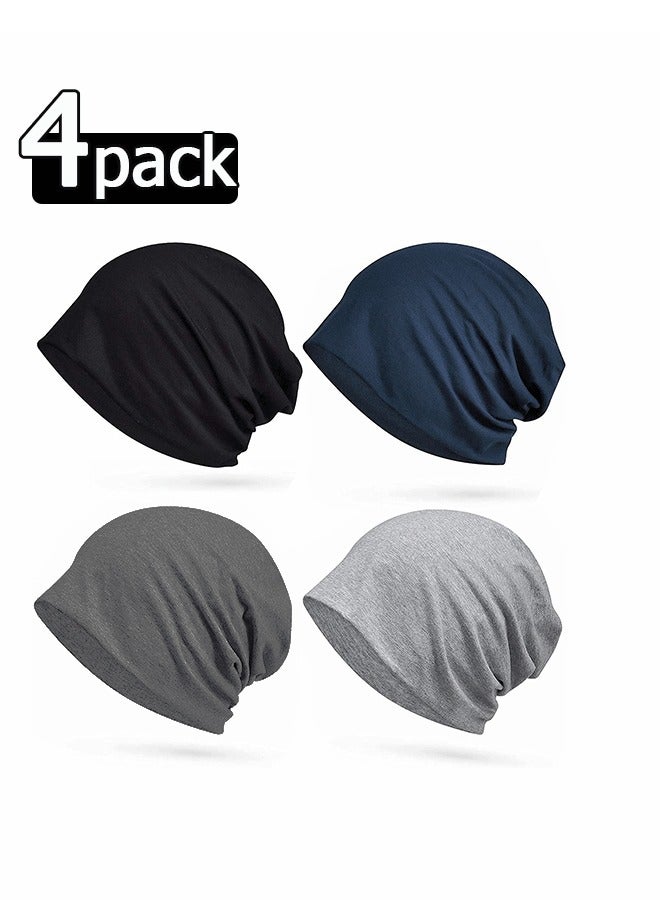 GMORO Summer Cotton Casual Hats, Fashionable Hip-Hop, Short Hats, Soft And Lightweight Running Hats, Adult Hats, Chemical Hats, Men’s Women’s Unisex (4 PCS)  - Image 1