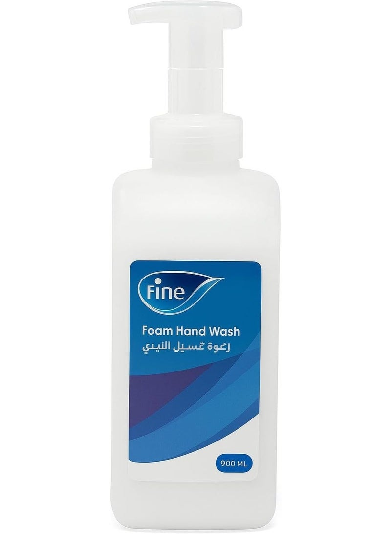 Fine Foam Hand Wash – Gentle & Refreshing Foaming Hand Soap – Moisturizing Formula – 900ml - Image 1