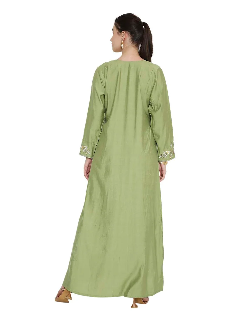 هانا آند سارا luxe and comfy tradtional long arabic kaftan jalabia dress