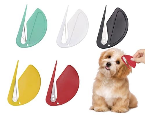ThumlianYo Pet Knotting Comb for Dogs and Cats, Dog Dematting Comb for Long Hair, Pet Hair Removal Tool, Safe and Gentle Knot Remover for Matted Fur, Grooming Comb for Dog and Cat, Easy to Use, Lightweight 5 Pcs - Image 1