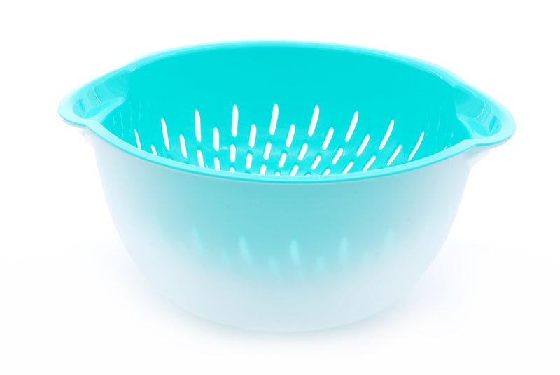 Mintra Colander with mixing bowl set - Color Teal | With mixing bowl capacity 4.5 liters & colander capacity of 3.5 liters - Image 1