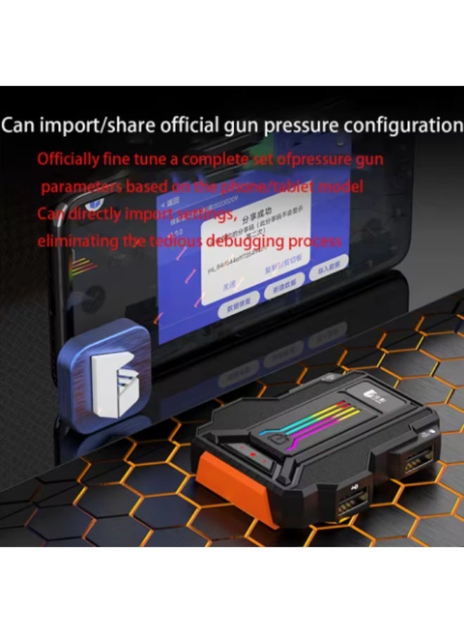 جاموينج  محول Gamwing Lie Ying 2 Pro للعب بالماوس ولوحة المفاتيح على الهاتف المحمول للألعاب محول ذكي رسم الخرائط السلكية USB مزدوج الوجهين المقبس بقدرة PD 60W و QC 18W سرعة استجابة 1000 هرتز - Image 2