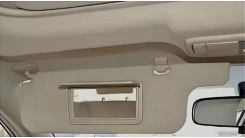Car Front Sun Visor Left/Right Car Sun Shield with Makeup Mirror Fit for Toyota RAV4 2006 2007 2008 2009 2010 2011 2012 2013 - Image 2
