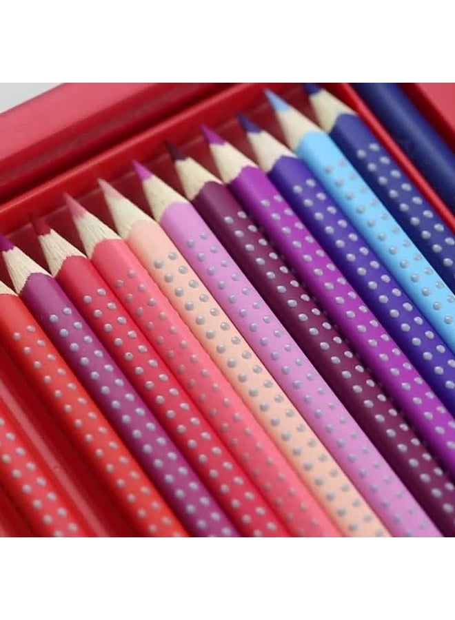 Faber-Castell 24 Colour GRIP Colour Pencils - Image 4