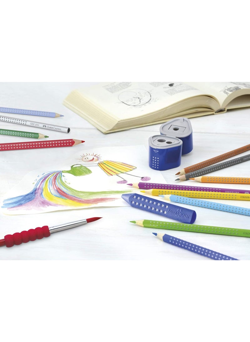Faber-Castell 24 Colour GRIP Colour Pencils - Image 2
