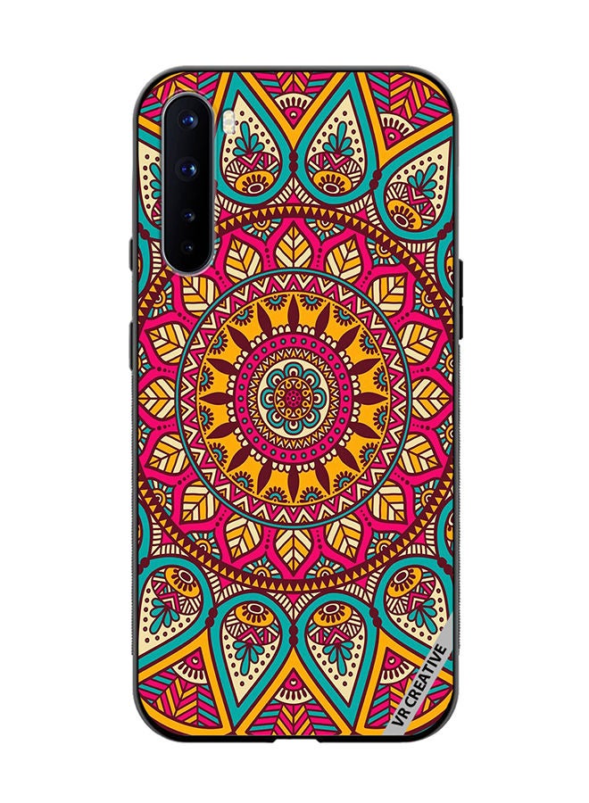 VR CREATIVE Protective Case Cover For OnePlus Nord Mandala Design Multicolour - Image 1
