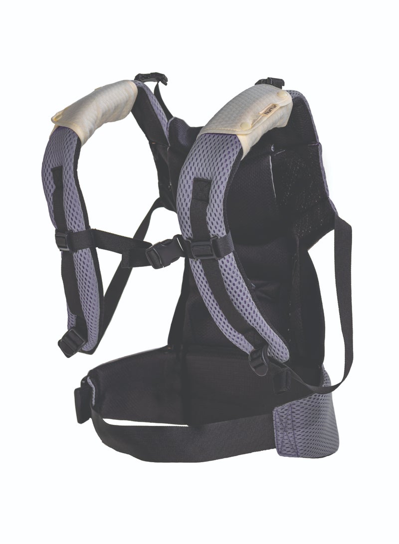 Nurtur Willow Deluxe Mesh Infant Baby Carrier – Premium Fabric, Dual-Facing Comfort, Adjustable Cushioned Straps, & Built-In Baby Bib  - Image 3