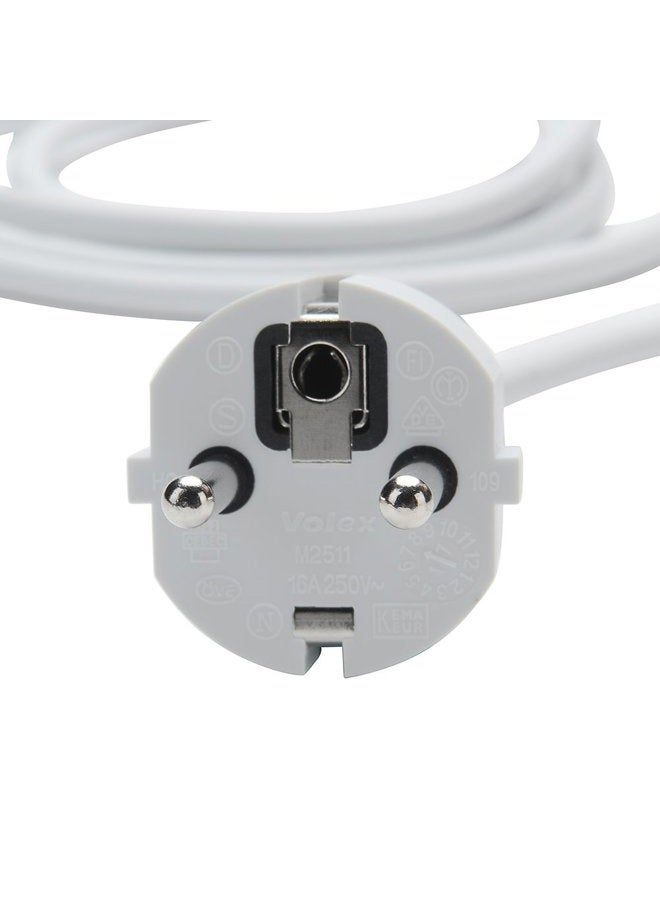 WESAPPINC Replacement Extension Power Cord European Standard Plug 6 Feet Cable for Apple MacBook 45W 60W 85W Magsafe or Magsafe 2 Power Adapter - Image 3