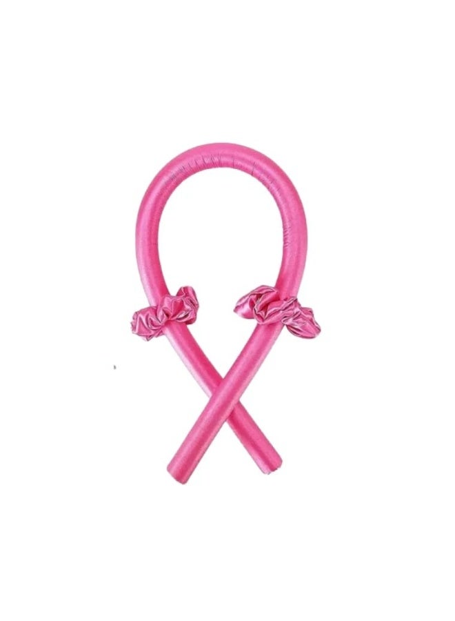 a satin heatless hair curling rod - Image 2
