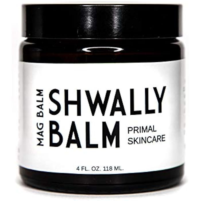 Shwally Paleo Magnesium Oil Cream - A True Seed-Oil Free & Primal Mag Balm - 100% Grass Fed Tallow, Avocado, Extra Virgin Olive Oil with Zechstein Magnesium - Subtle Vanilla Bean - Image 1
