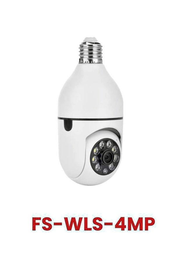 fujistar FS-WLS-4MP Fujistar 4MP P2P Socket-Type Security Camera with High-Resolution Video, Night Vision, Motion Detection, and Remote Monitoring - Image 3