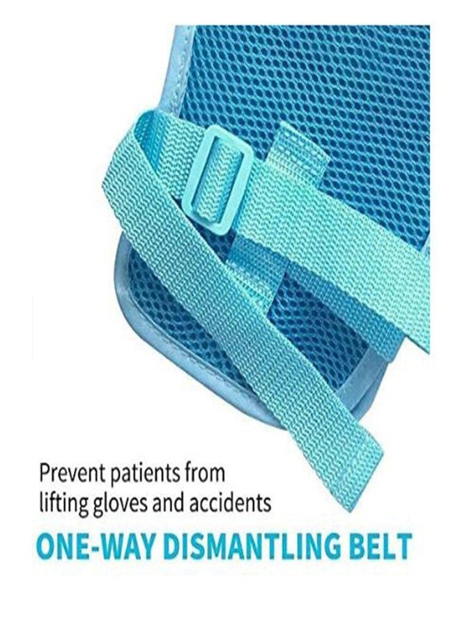 RADIONICS RADIONIC Gloves Finger Hospital Hands Hontrol Mitts For Restraints Patient - Image 2