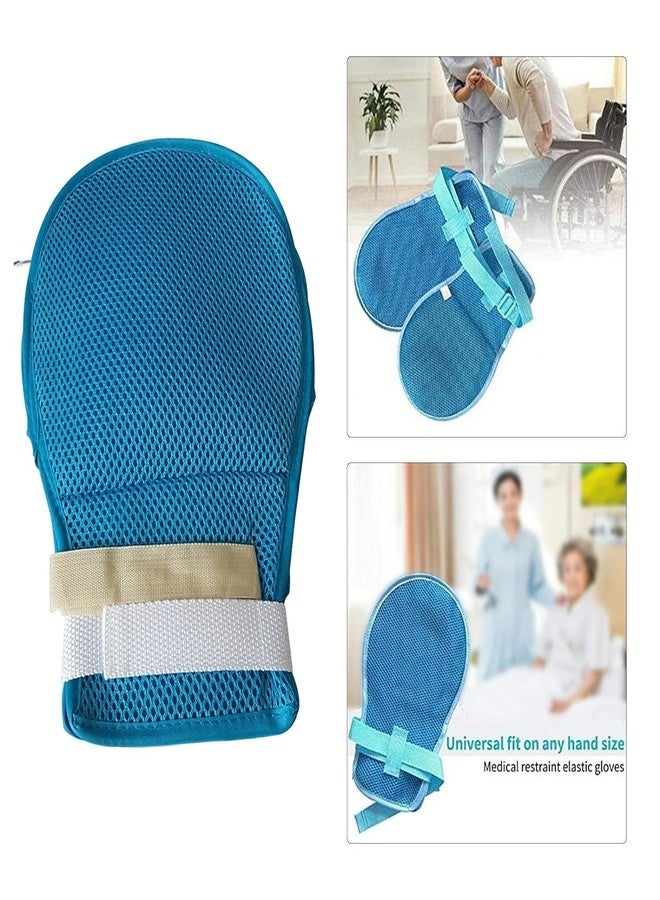 RADIONICS RADIONIC Gloves Finger Hospital Hands Hontrol Mitts For Restraints Patient - Image 4