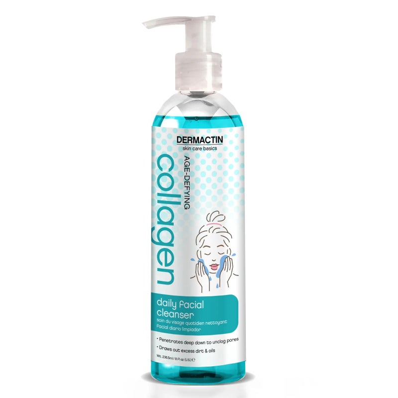 DermactinTS Daily Facial Cleanser with Collagen 8fl oz