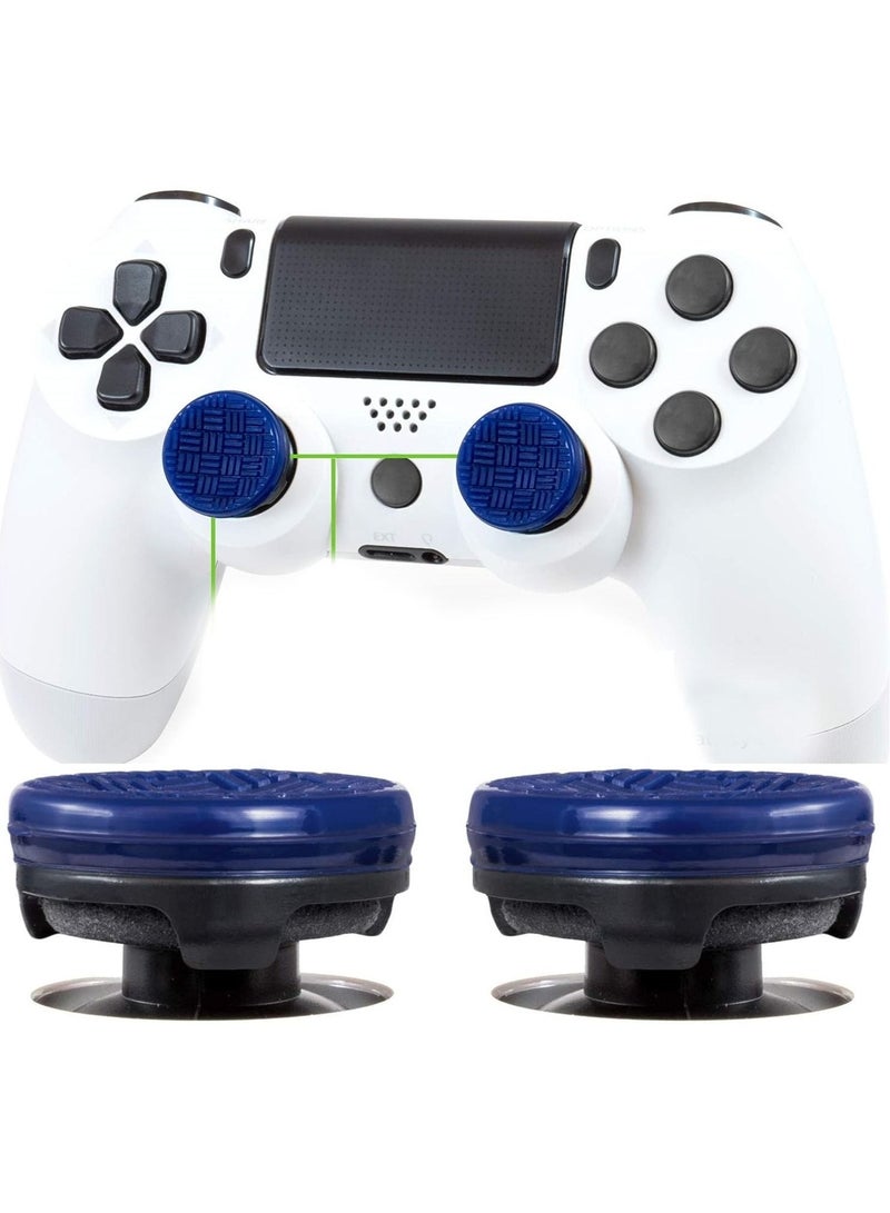 Captaintech Galaxy Purple for PlayStation 4 (PS4) and PlayStation 5 (PS5) Performance Thumbsticks, Compatible Controller Grip Performance, for Galaxy Themed Thumbstick Covers, 2 High-Rise Convex - Image 1