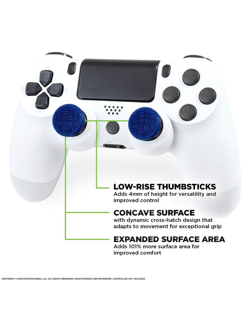 Captaintech Galaxy Purple for PlayStation 4 (PS4) and PlayStation 5 (PS5) Performance Thumbsticks, Compatible Controller Grip Performance, for Galaxy Themed Thumbstick Covers, 2 High-Rise Convex - Image 3