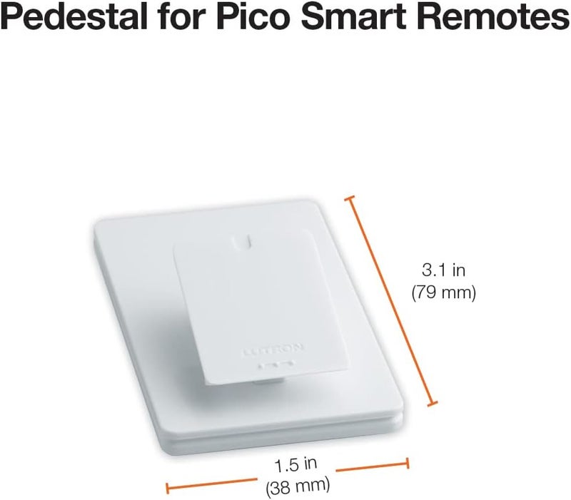 Lutron Caseta Smart Lighting Pedestal for Pico Remote - Black - Image 3
