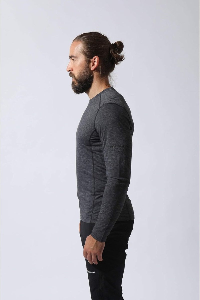 Montane Men's Primino Long Sleeve T-Shirt - Black - Image 5