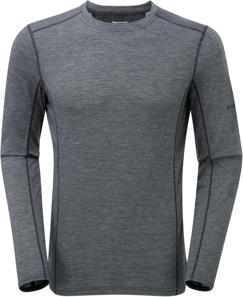 Montane Men's Primino Long Sleeve T-Shirt - Black - Image 1