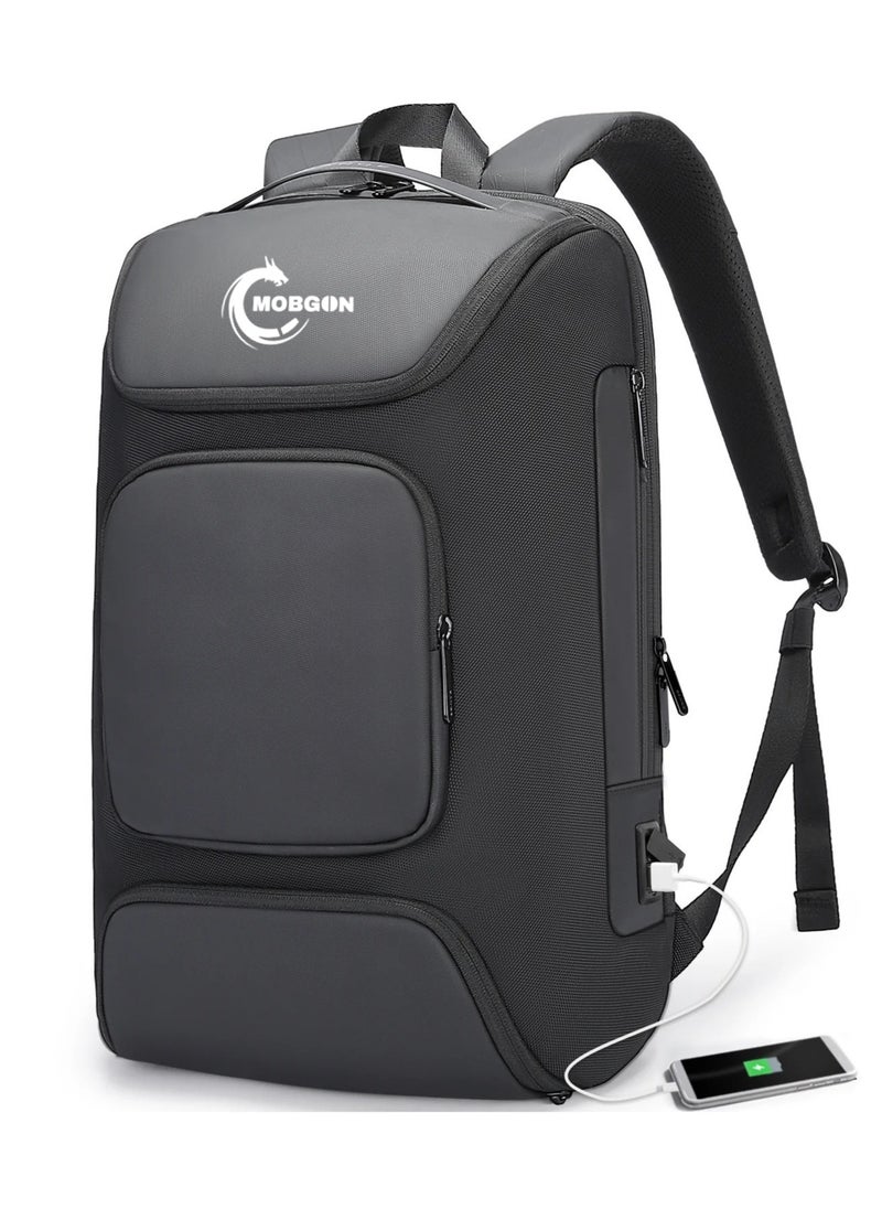 Generic LAPTOP BACKPACK 17 INCH BUSINESS TRAVELLING BACKPACK WITH USB CHARGER PORT,WEEKENDER CARRY-ON BACKPACK  - Image 1