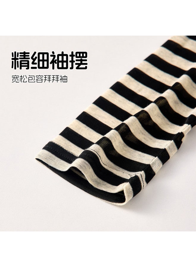 PLANDOO High-End [Lyocell Tencel] Short Sleeve T-Shirt For Women, Autumn Style, Slightly Sheer Slim-Fit Stretchy Top - Image 5