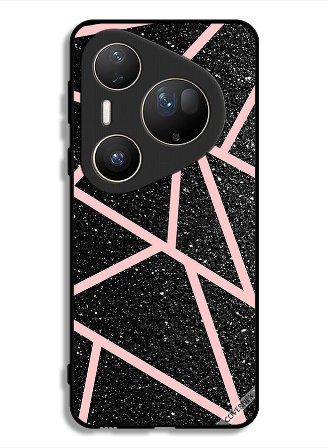 Covernex Huawei Pura 80 Ultra Protective Case Cover Glitters & Paths Pattern - Image 1