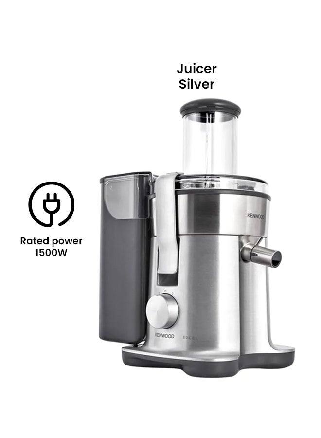 KENWOOD Juice Extractor 1500 W JE850 Silver - Image 2