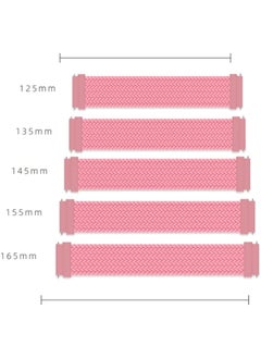 HuHa HuHa Band For Huawei Watch 3/3 Pro Adjustable Nylon Braided Elasticity Watch Band, Size:155mm Rainbow  - Image 3