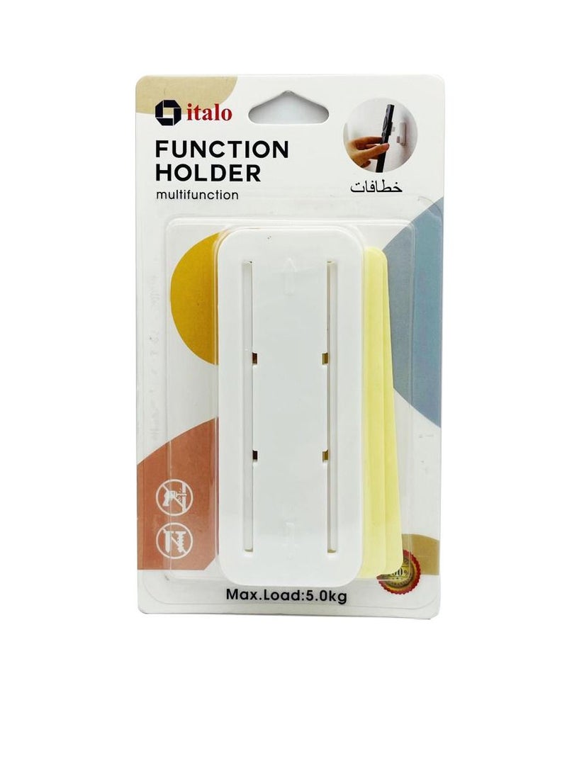 ITALO Multifunctional Self Adhesive Power Strip Fixator Wall Mount Function Holder Fixer - Image 1