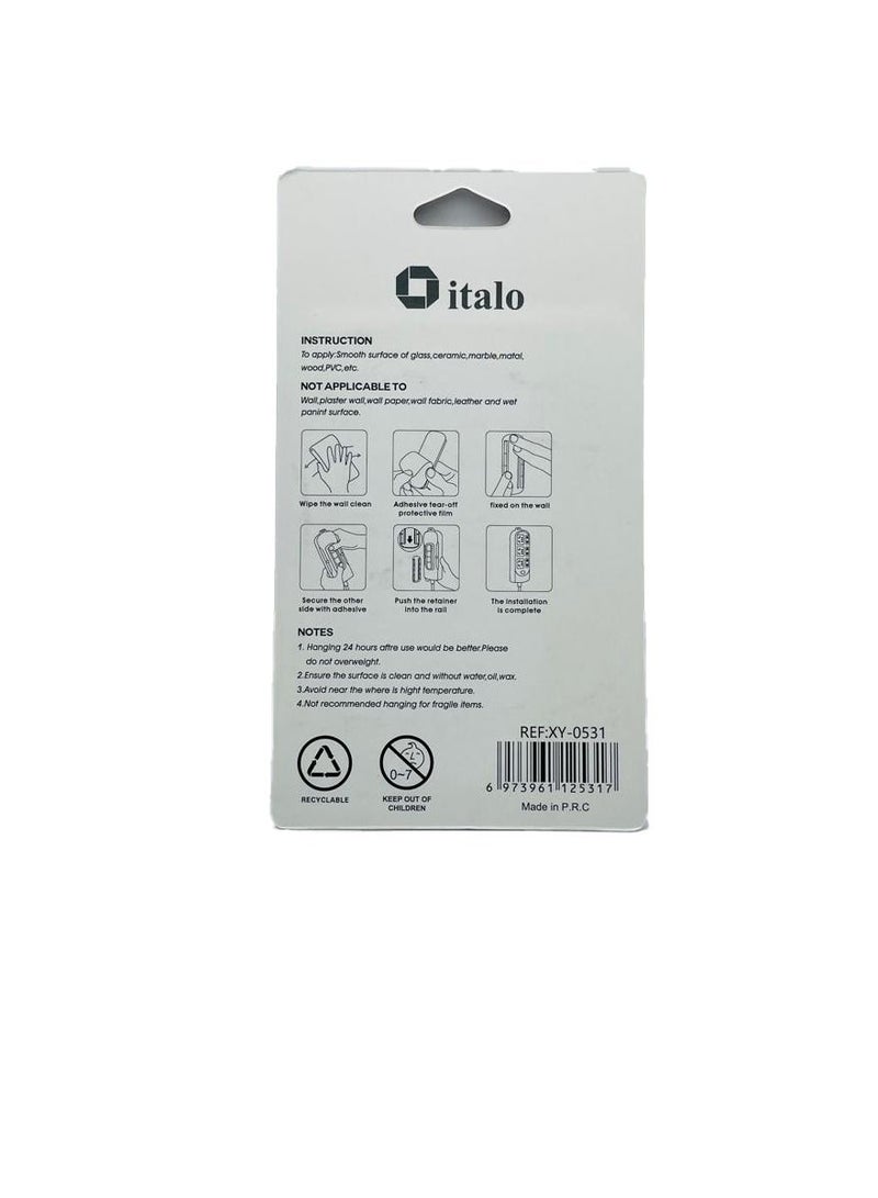 ITALO Multifunctional Self Adhesive Power Strip Fixator Wall Mount Function Holder Fixer - Image 4