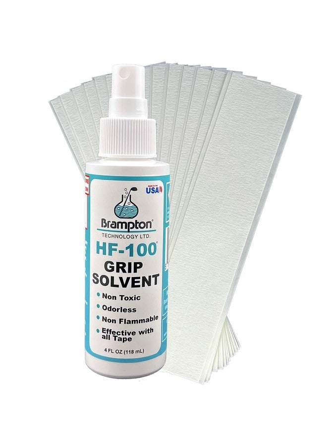 Brampton Technology Basic Golf Grip Kit For Golf Club Regripping - 15 Premium 2"X10" Golf Grip Tape Strips, & 4 Oz Hf-100 Non-Toxic, Non-Flammable, Odorless Golf Club Grip Solvent - Image 1