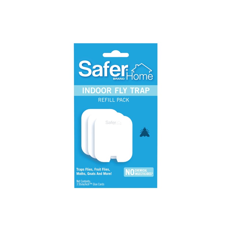 Safer Home SH503 Indoor Plug-In Fly Trap Refill Pack of Glue Cards for SH502 Indoor Fly Trap – 3 Count (Pack of 1) - Image 1
