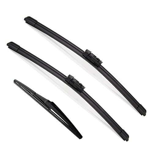 Fabysky 3Pcs Mazda CX-5 CX5 CX-9 CX9 Windshield Wiper Blades 02/2017-2021 2022 2023, Original Equipment Automotive Replacement Windshield Wiper Blades for My Car- 24"/18"/14" (Set of 3) - Image 1